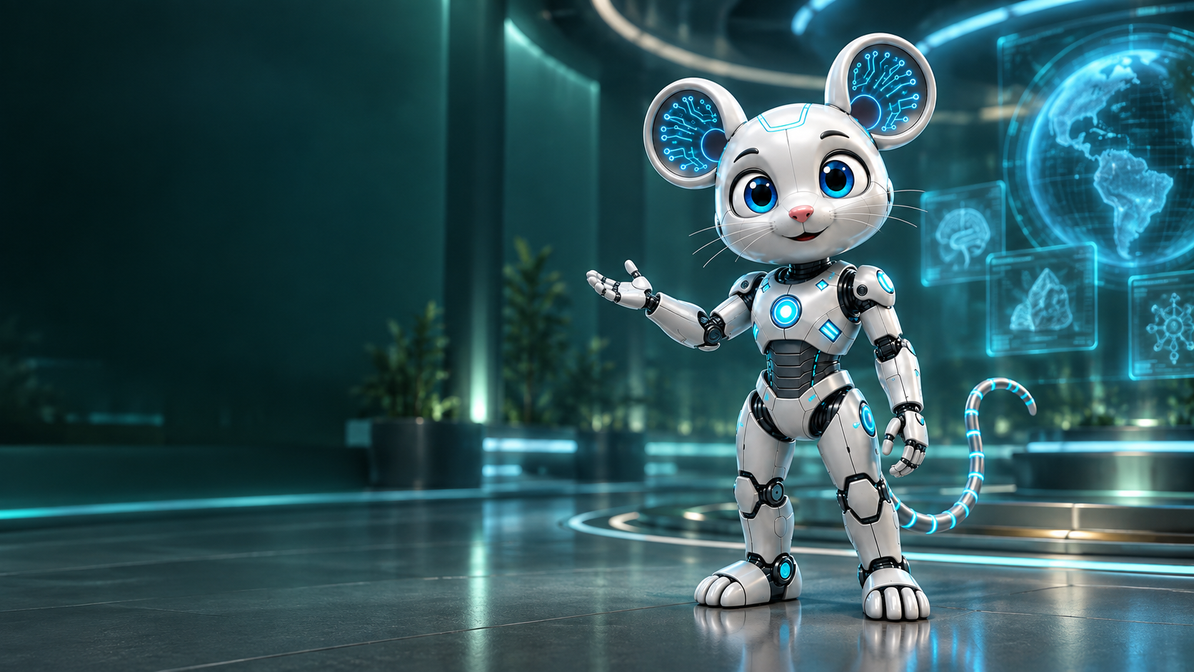 RoboRat presents the research workspace.